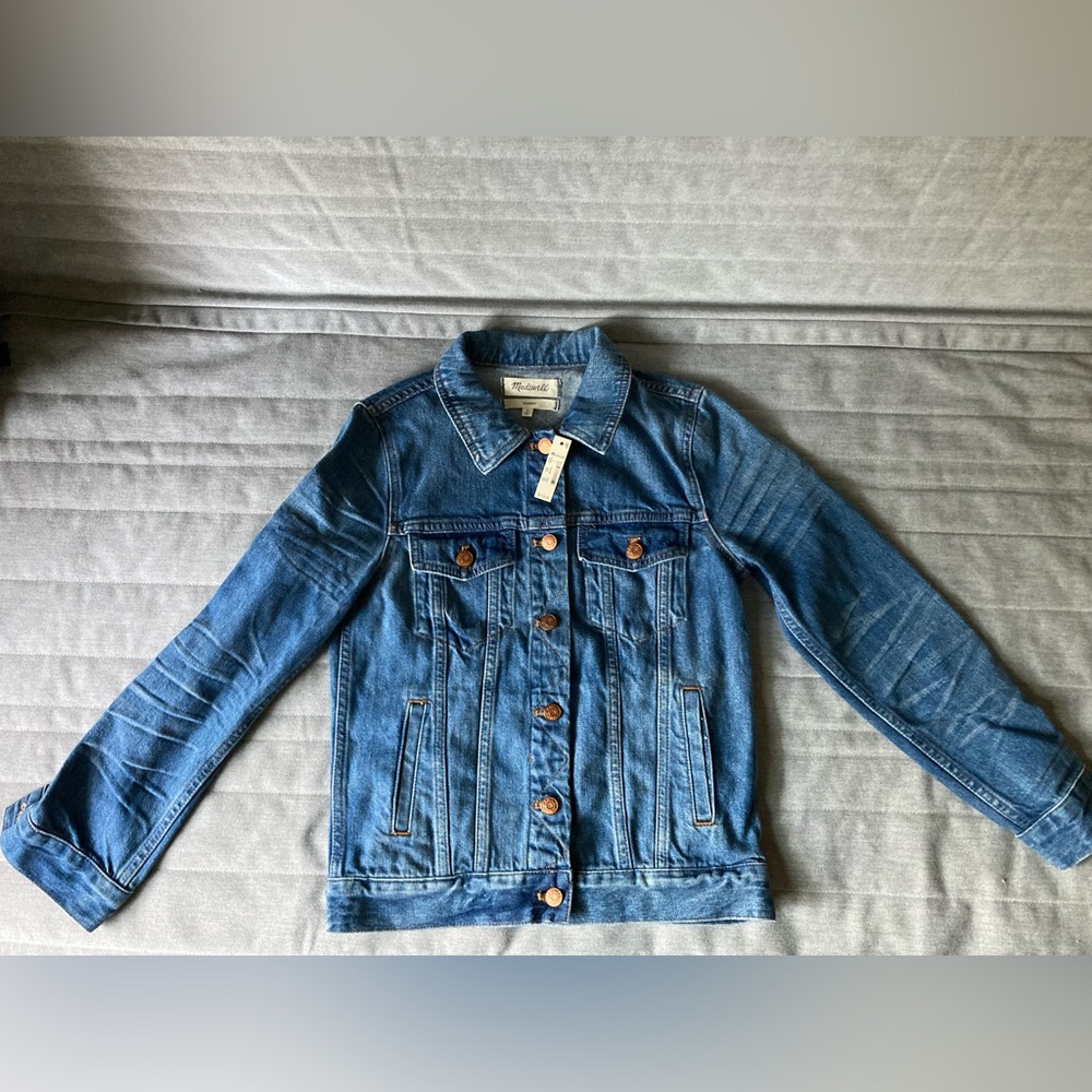 Madewell the Jean jacket in Pinter Wash